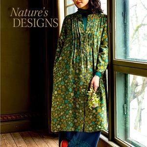 Gudrun Sjoden Green Autumn Leaves dress
